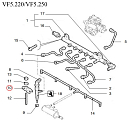 Купить Зажим форсунки Vetus VFP01188 для двигателей VF4.140/VF4.170/VF5.220/VF5.250 7ft.ru в интернет магазине Семь Футов