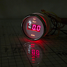 Купить Индикатор давления масла цифровой KUS KY15015 12/24В 0-10бар 10-184Ом IP67 Ø52мм белый циферблат/безель из нержавеющей стали 7ft.ru в интернет магазине Семь Футов