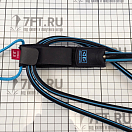 Купить Лиш страховочный для SUP-досок Ocean & earth Premium One-XT lp60xt-black/blue-6´0´´ 1850x7мм ремешок 38мм с мягкой подкладкой синий 7ft.ru в интернет магазине Семь Футов