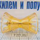 Купить Ролик носовой Easterner C11301-S 182x132мм отверстие Ø20мм из ПВХ желтый c крепежем 7ft.ru в интернет магазине Семь Футов