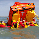 Купить Спасательный плот Crewsaver ISO Ocean 95077 в сумке до 24 часов на 10 человек 790 x 500 x 380 мм 7ft.ru в интернет магазине Семь Футов
