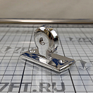 Купить Мачта откидная Compact 12В 5Вт 600мм из нержавеющей стали с топовым огнём 225° из чёрного пластика для судов до 20м, Osculati 11.127.01 7ft.ru в интернет магазине Семь Футов