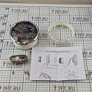 Купить Аналоговый многофункциональный прибор KUS BS JMV00233 Ø111мм 12/24В IP67 4в1 вольтметр/тахометр/указатель уровня топлива/счетчик моточасов чёрный/нержавейка 7ft.ru в интернет магазине Семь Футов