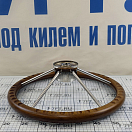 Купить Штурвал/рулевое колесо Savoretti Armando 4345140 Ø400мм из нержавеющей стали AISI316 с оправкой из тикового дерева 7ft.ru в интернет магазине Семь Футов