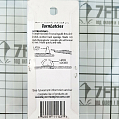 Купить Защёлка поворотная Taylor Made 1162 12мм из чёрного термопластика для фиксации проходных лобовых стёкол или других люковых проёмов 2шт/уп 7ft.ru в интернет магазине Семь Футов