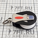 Купить Блок одношкивный универсальный Ronstan RF51100 шкив Ø50мм 750/1500кг для троса Ø12мм с вертлюгом и скобой 7ft.ru в интернет магазине Семь Футов