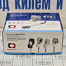 Купить Встраиваемый палубный душ New Edge Ø70x40,5мм с лейкой Boris и ПВХ шлангом 2,5м в корпусе с крышкой из белого пластика, Osculati 15.248.00 7ft.ru в интернет магазине Семь Футов