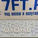 Купить Швартовочный конец с огоном Ø20см Mooring line белый 6м Ø10мм 1400кг двухпрядный из полиэфира, Osculati 06.444.30 7ft.ru в интернет магазине Семь Футов