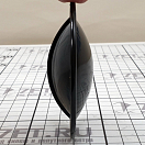 Купить Решетка вентиляционная из черной пластмассы 45084 87 мм 7ft.ru в интернет магазине Семь Футов