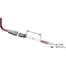 Купить Комплект удлинительных проводов для приводов транцевых плит Uflex KE 20 42378R 7ft.ru в интернет магазине Семь Футов