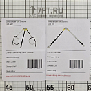 Купить Три стропы с карабинами для шлюпки 30 - 360 см 400 кг, Osculati 22.518.04 7ft.ru в интернет магазине Семь Футов