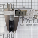 Купить Шкив шарикоподшипниковый Ronstan RF1766 Ø38х15мм для троса Ø10мм из черного ацеталя 7ft.ru в интернет магазине Семь Футов