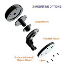 Купить Антенна транспортная GPS/ГЛОНАСС Poynting PUCK-3 A-PUCK-0003-V1-01 двухдиапазонная Wi-Fi 2,4/5ГГц высокопроизводительная многочастотная 2G/3G/4G/LTE/5G в прочном черном корпусе 7ft.ru в интернет магазине Семь Футов