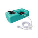 Купить Жёсткий водяной бак Can-SB 01.2980 39л 550х390х290мм душ со шлангом Ø38мм с насосом 12В 2А 2,8бар 4л/мин Ø10мм для пресной воды из полиэтилена зеленый 7ft.ru в интернет магазине Семь Футов