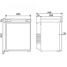 Купить Абсорбционный холодильник с петлями справа Dometic CombiCool RF 60 9105203241 486 x 495 x 617 мм 61 л трехрежимный блок питания 7ft.ru в интернет магазине Семь Футов