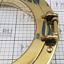 Купить Иллюминатор открывающийся Foresti & Suardi 7B.25.L 300 х 25 мм из полированной латуни 7ft.ru в интернет магазине Семь Футов