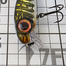 Купить Воблер SPRO Iris Underdog 70 4867-1710 70мм 13гр крючок №4 глубина погружения 0,5м цвет Northern Pike 7ft.ru в интернет магазине Семь Футов