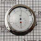 Купить Термогигрометр из полированной нержавеющей стали Barigo Sky 983RFPO 110 x 32 мм барометр / гигрометр 7ft.ru в интернет магазине Семь Футов