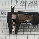 Купить Переходник типа "мама" Easterner C14504T 8 мм из хромированной латуни 7ft.ru в интернет магазине Семь Футов