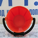 Купить Ведро Talamex 36106104 7л ПВХ оранжевый/черный цвет 7ft.ru в интернет магазине Семь Футов