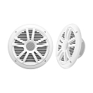 Купить Морская аудиосистема Boss Audio Systems MCKGB350W.6 AM/FM подключение Bluetooth/USB влагозащищенная с двумя белыми колонками Ø165мм(6,5") 7ft.ru в интернет магазине Семь Футов