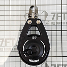 Купить Блок стопорный одношкивный Optiparts EX1299 шкив Ø57мм 249/499кг для троса Ø10мм с храповым механизмом 7ft.ru в интернет магазине Семь Футов