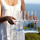 Купить Набор бокалов для шампанского Marine Business Party 16925Z 170мл 6шт из синего экозена 7ft.ru в интернет магазине Семь Футов
