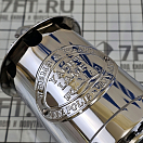 Купить Лампа Дэви шахтерская Weems&Plath Mini Yacht Lamp №400 Ø64x178мм 60мл/до12ч масляная/керосиновая для Благодатного и Олимпийского огня из хромированной латуни 7ft.ru в интернет магазине Семь Футов