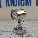 Купить Точечный LED светильник 8-30В 3,2Вт 154Лм 3000-3200К угол освещения 120° корпус из нержавейки с выключателем, Osculati 13.947.10 7ft.ru в интернет магазине Семь Футов