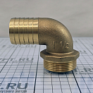 Купить Штуцер угловой 90° 1"1/2x38мм наружная резьба, Osculati 17.197.11 7ft.ru в интернет магазине Семь Футов