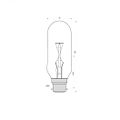 Купить Лампочка накаливания Danlamp 10057 B22d 230 В 85 Вт 65 кандел для навигационных огней 7ft.ru в интернет магазине Семь Футов