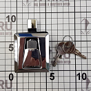 Купить Замок дверной врезной Perko 0921DP0CHR 57 x 50 мм хромированный с двумя ключами 7ft.ru в интернет магазине Семь Футов