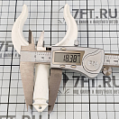 Купить Уключина CIM 0604-1603 ось Ø17мм вилка 50мм из белой пластмассы 7ft.ru в интернет магазине Семь Футов