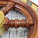 Купить Штурвал Savoretti Armando 4345052 Ø520 мм красное дерево/бронза 7ft.ru в интернет магазине Семь Футов