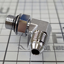 Купить Переходник угловой на гидроцилиндр Sea First HLO14H0S 90° 1/4"x1/4" нержавеющая сталь STS316 7ft.ru в интернет магазине Семь Футов