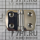 Купить Петля закругленная симметричная дверная Haice 19190721 83x57x5мм из нержавеющей стали AISI 316 7ft.ru в интернет магазине Семь Футов