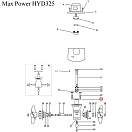 Купить Прокладка редуктора Max Power 310253 для ПУ CT300/325 HYD300/325 7ft.ru в интернет магазине Семь Футов