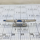 Купить Утка швартовая низкопрофильная Homer 003803 200x24x35мм из нержавеющей стали AISI316 7ft.ru в интернет магазине Семь Футов