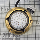 Купить Подводный светодиодный огонь Aqua IDEA JB50W RGB 12/24В 40В 4500Лм IP68 красный/зеленый/синий свет бронза 7ft.ru в интернет магазине Семь Футов