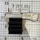 Купить Импеллер со шлицами CEF 500106GT Ø65x50,2мм вал Ø14,29/16мм 8 лопастей 11 профиль для помпы охлаждения двигателя из чёрного неопрена, Osculati 16.194.06 7ft.ru в интернет магазине Семь Футов