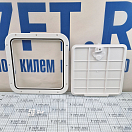 Купить Люк инспекционный водонепроницаемый Nuova Rade 45175 380x380мм из белого пластика со съемной крышкой 7ft.ru в интернет магазине Семь Футов
