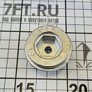 Купить Цинковый анод кормовых/носовых винтов 50x50x20мм 0,11 кг для Side-Power (Sleipner), Osculati 43.070.22 7ft.ru в интернет магазине Семь Футов