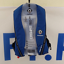 Купить Детский спасательный жилет CrewSaver CrewFit 150N Junior 9705BA голубой с автоматическим пусковым механизмом и возможностью крепления страховки 7ft.ru в интернет магазине Семь Футов