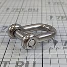 Купить Такелажная скоба 24x24x48мм Ø12мм 1400,5/5598кг из кованной нержавеющей стали AISI316, Osculati 08.321.12 7ft.ru в интернет магазине Семь Футов