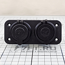 Купить Панель водонепроницаемая AAA 4620136035057_pkg_10 прикуриватель 12В и 2 USB-разъема 5В 2,1/1А из ударопрочной пластмассы упаковка из 10 штук 7ft.ru в интернет магазине Семь Футов