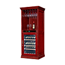 Купить Винный шкаф отдельностоящий с зоной сервировки Libhof Noblest NF-43 Red Wine 750х680х1830мм на 43 бутылки из американского дуба "красное вино" с белой подсветкой 7ft.ru в интернет магазине Семь Футов
