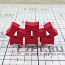 Купить Система маркировки цепи 12мм красного цвета 8 вставок Chain Rainbow, Osculati 01.500.12RO 7ft.ru в интернет магазине Семь Футов