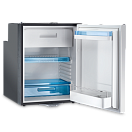 Купить Компрессорный холодильник с передней панелью серебряного цвета Dometic CoolMatic CRX 140 9600029646 525x812x620 мм 136 л 7ft.ru в интернет магазине Семь Футов
