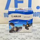 Купить Винт гребной трёхлопастной Solas Amita 3-C Plus 5311-114-15 Ø289,56мм(11,4") шаг 15" правостороннее вращение из алюминия с резиновой втулкой для лодочных моторов Tohatsu/Nissan 35-50л.с. 7ft.ru в интернет магазине Семь Футов