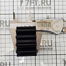 Купить Импеллер посадка шпонка Ancor 2047 Ø65/16x41,4мм 12 лопастей для помпы охлаждения двигателя из чёрного неопрена 7ft.ru в интернет магазине Семь Футов